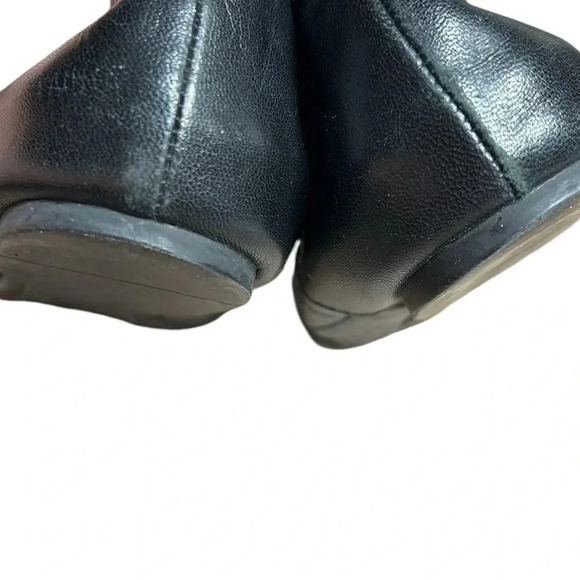 Micheal Kors shoes,women sz 7, black ballet flats ,MK metal logo ,quilt look - Picture 13 of 14